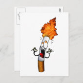 Geen roken briefkaart (Voorkant / Achterkant)