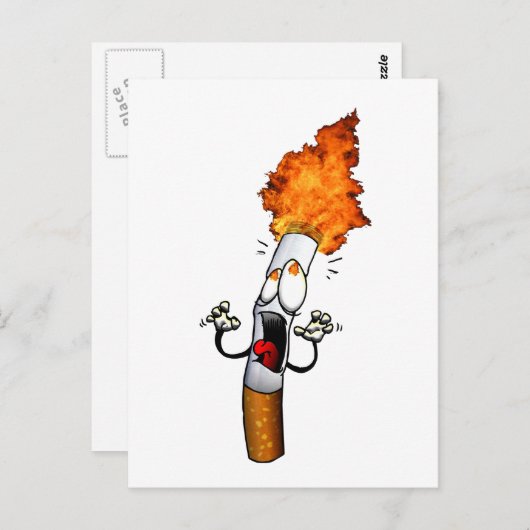 Geen roken briefkaart (Voorkant / Achterkant)