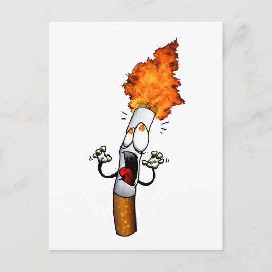 Geen roken briefkaart (Voorkant)