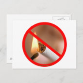 GEEN ROKEN BRIEFKAART (Voorkant / Achterkant)