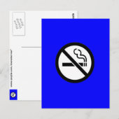 Geen roken briefkaart (Voorkant / Achterkant)