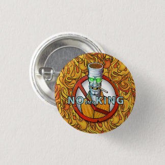 geen roken - grappig sigaret ronde button 3,2 cm