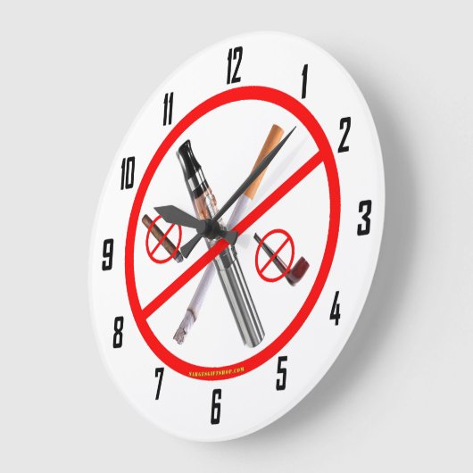 GEEN ROKEN GROTE KLOK (Hoek)