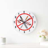 GEEN ROKEN GROTE KLOK (Huis)