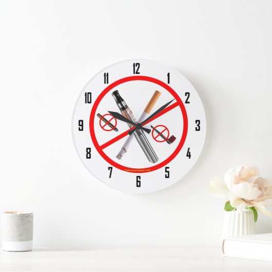 GEEN ROKEN GROTE KLOK (Huis)