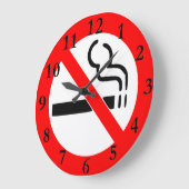 Geen roken grote klok (Hoek)