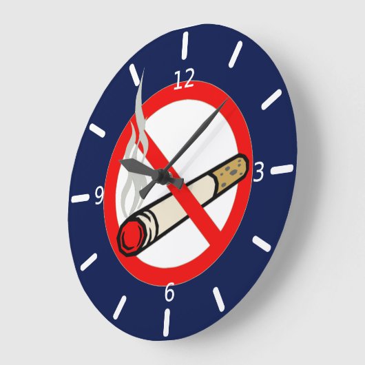 Geen roken grote klok (Hoek)