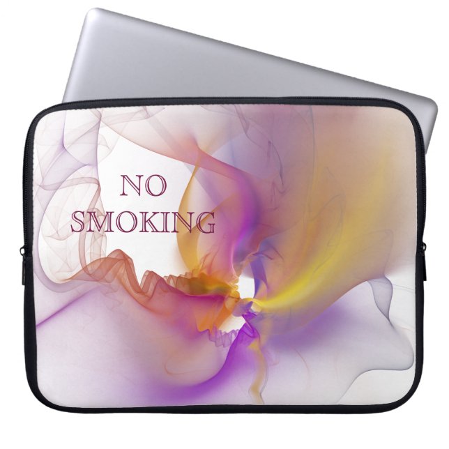 Geen roken laptop sleeve (Voorkant)