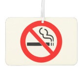 Geen roken luchtverfrisser (Achterkant)