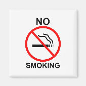 Geen roken magneet (Voorkant)