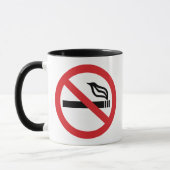 Geen roken mok (Links)