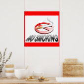 GEEN ROKEN POSTER (Keuken)