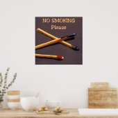 GEEN ROKEN POSTER: ART: REALISME POSTER (Keuken)