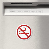 Geen roken/roken tegen roken magneet (Insitu (Vaatwasser))