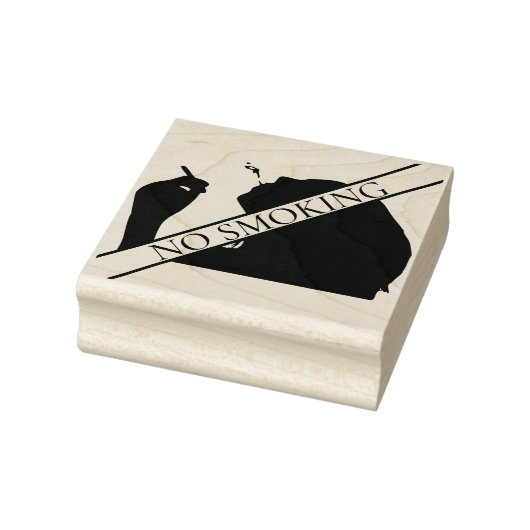 Geen roken rubberstempel (Stempel)