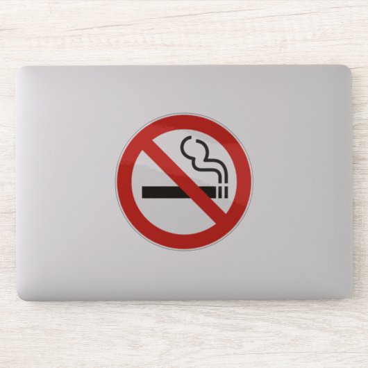 Geen roken sticker (Computer)