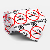 Geen roken stropdas (Opgerold)