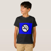 Geen roken t-shirt (Voorkant volledig)