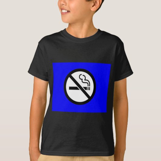 Geen roken t-shirt (Voorkant)
