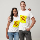 Geen roken t-shirt (Unisex)