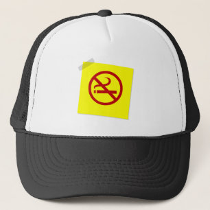 Geen roken trucker pet