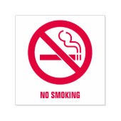 Geen roken  zelfinktende stempel (Design)