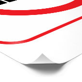 Geen rokerteken perfect poster (Hoek)