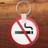 Geen rokerteken sleutelhanger (Voorkant)