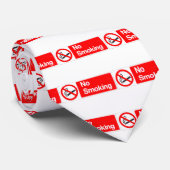 Geen rokerteken stropdas (Opgerold)