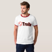 Geen rollen t-shirt (Voorkant volledig)