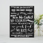 Geen rommel 30 dagen (Staand voorkant)