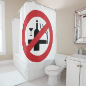 GEEN rookalcohol ⚠ Thaise ⚠ Douchegordijn (In situ)