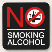 GEEN rookalcohol ⚠ Thaise ⚠ Drankjes Onderzetter (Voorkant)