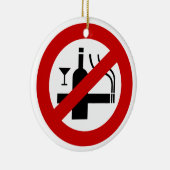 GEEN rookalcohol ⚠ Thaise ⚠ Keramisch Ornament (Rechts)