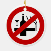 GEEN rookalcohol ⚠ Thaise ⚠ Keramisch Ornament (Achterkant)