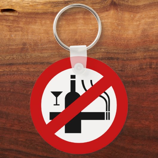 GEEN rookalcohol ⚠ Thaise ⚠ Sleutelhanger (Voorkant)