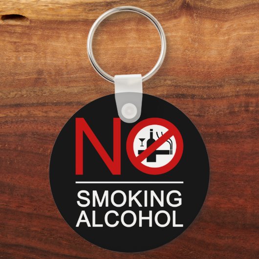 GEEN rookalcohol ⚠ Thaise ⚠ Sleutelhanger (Voorkant)