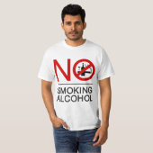 GEEN rookalcohol ⚠ Thaise ⚠ T-shirt (Voorkant volledig)