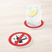 GEEN rookalcohol ⚠ Thaise ⚠ Zandsteen Onderzetter (Zijkant)