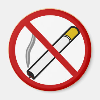 Geen rookmagneet magneet