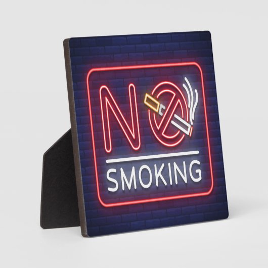 GEEN ROOKSCHAP FOTOPLAAT (Voorkant)