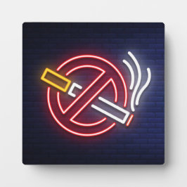 GEEN ROOKSCHAP FOTOPLAAT