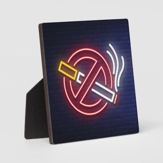 GEEN ROOKSCHAP FOTOPLAAT (Voorkant)