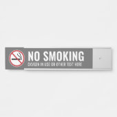 Geen rookwaarschuwing Zuurstof in gebruik Deurbordje (Voorkant)