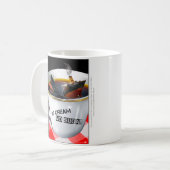 Geen room-geen suiker koffiemok (Voorkant links)