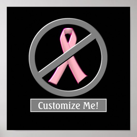 Geen roze linten meer! poster (Voorkant)