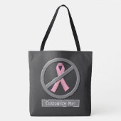Geen roze linten meer! Poster Tote Bag (Voorkant)