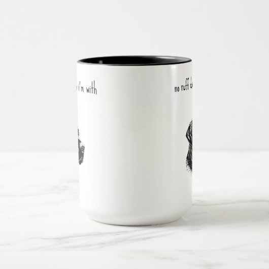 Geen Ruff Days Labrador Retriever Mok (Midden)