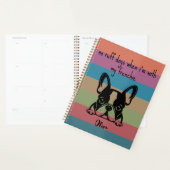 Geen Ruff Days met mijn Franse Bulldog Planner (Display)