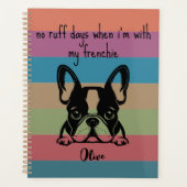 Geen Ruff Days met mijn Franse Bulldog Planner (Voorkant)